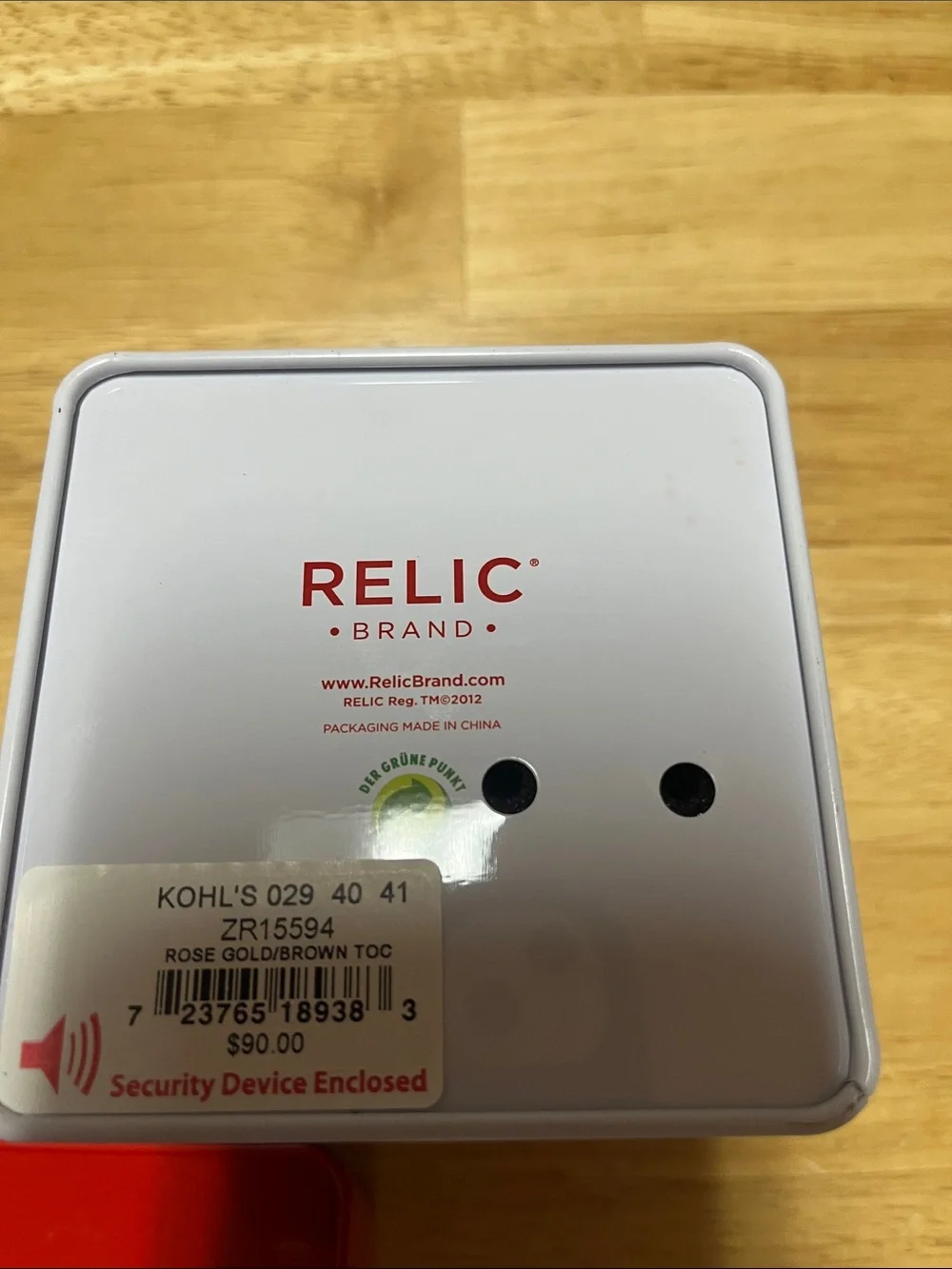 Relic Women’s Rose Gold Chronograph Bracelet Watch
